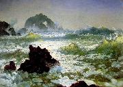 Albert Bierstadt Seal Rock, California oil painting